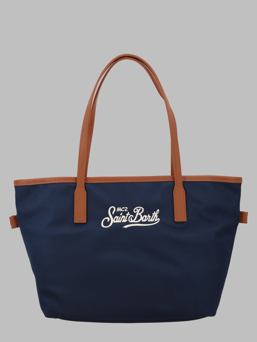Shoulder Bag City Medium Nylon Blue Polyamide