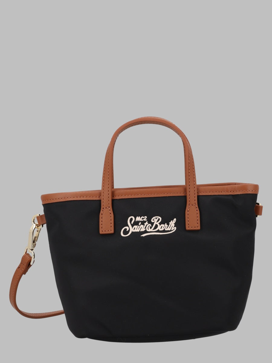 Handbag City Nylon Black Polyester Handbags