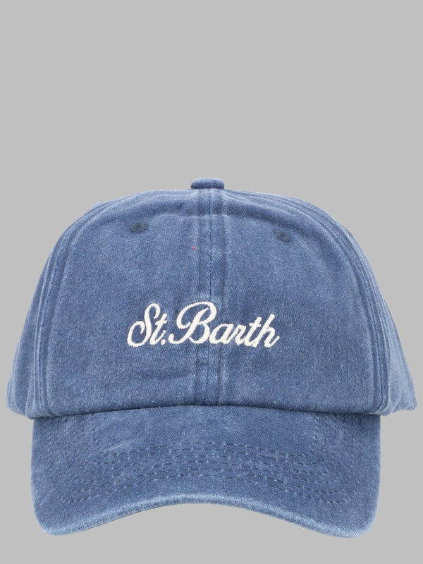 Baseball Cap Blue Cotton Hat
