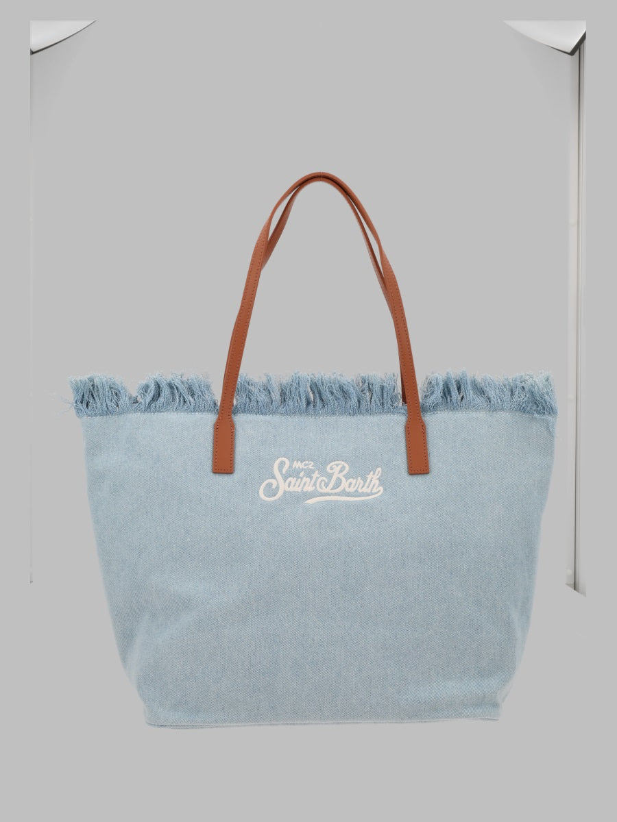 Shoulder Bag City Denim Cotton