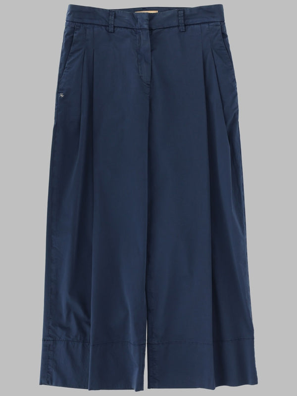 Trousers Cotton Blue