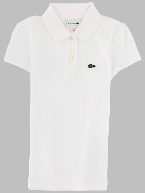 Polo Shirt Lcg Petite White Cotton T-shirts