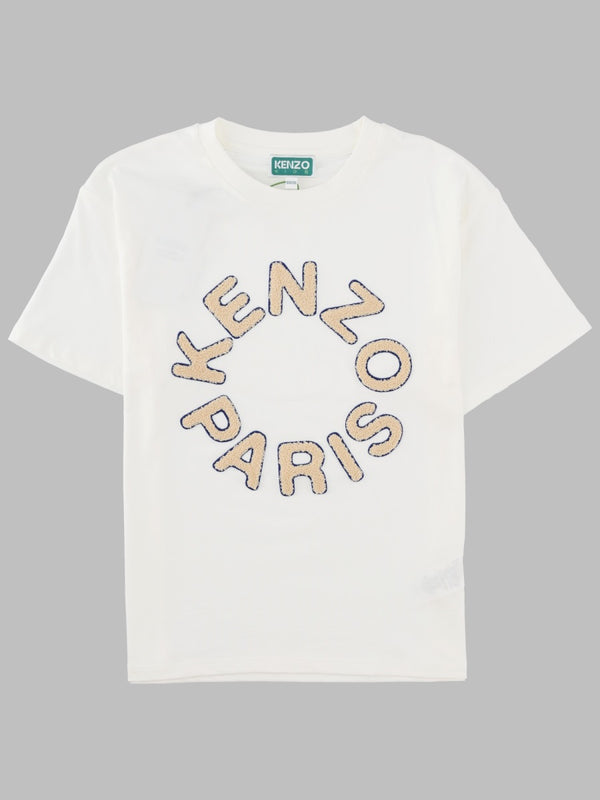T-Shirt White Cotton - Trimming: T-shirts