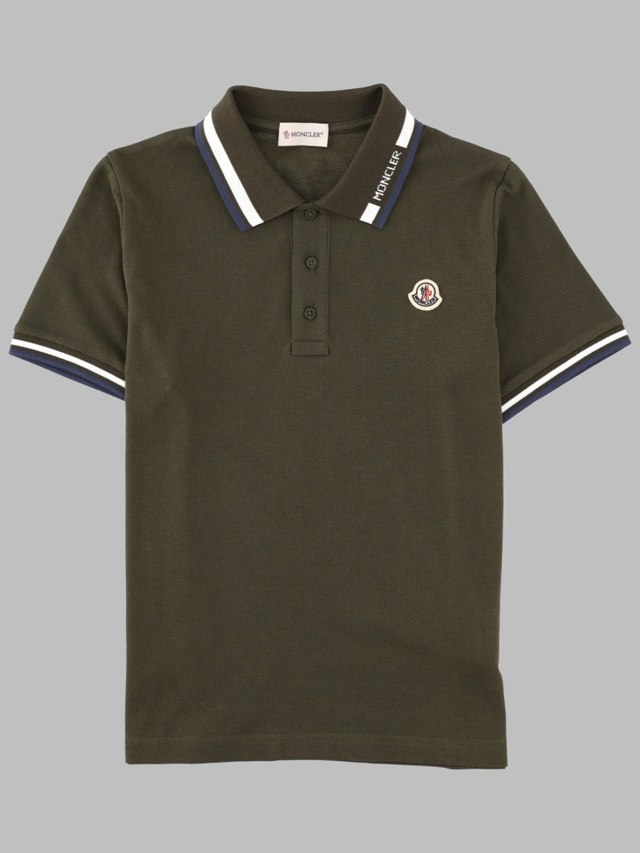 Short Sleeve Polo Shirt Multicolour Cotton