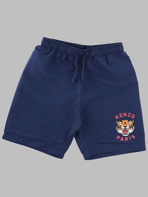Shorts — Blue Polyester - Lining