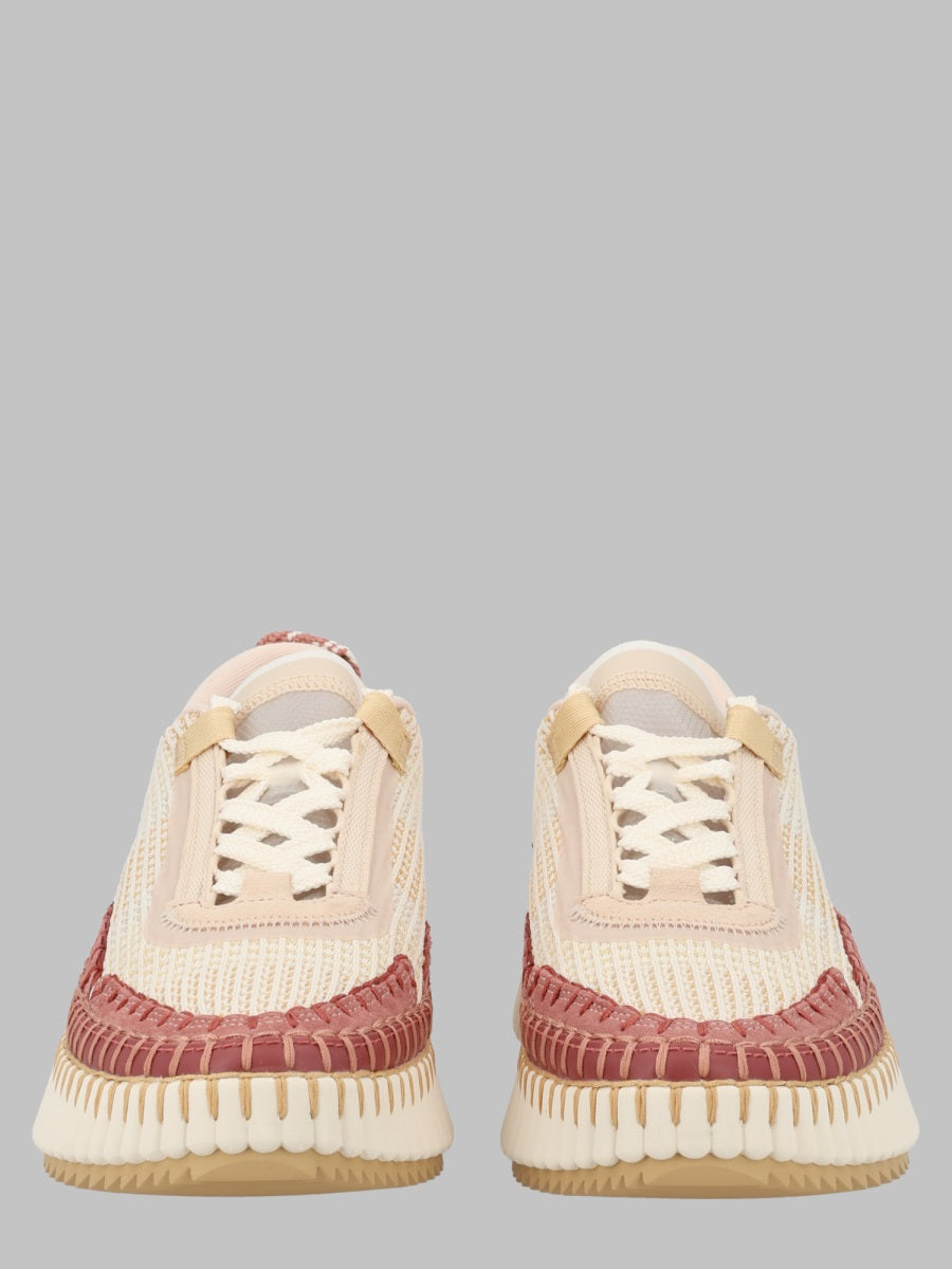Sneakers Nama Beige Polyester Trainers