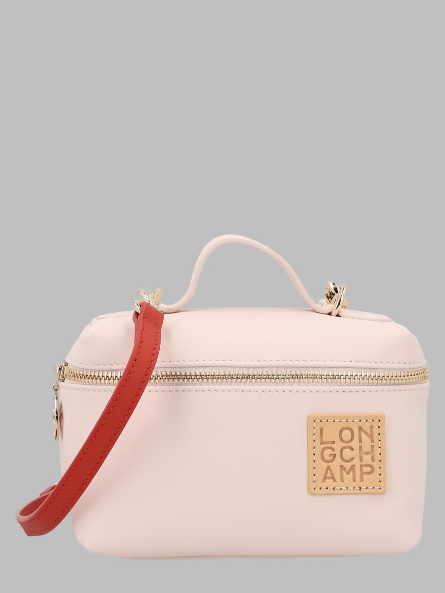 Shoulder Bag Le Pliage Xs Pink Leather