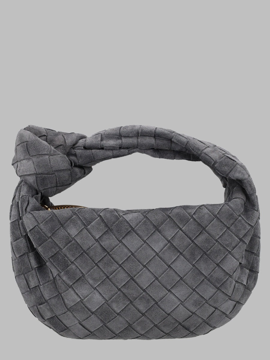Mini Handbag Jodie Grey Leather Calf Handbags