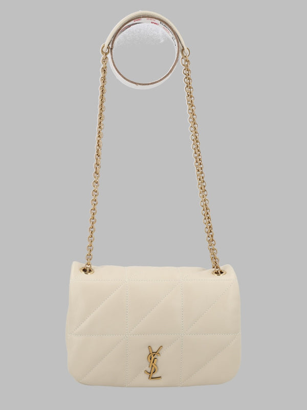 Shoulder Bag Jamie Ivory Lambskin