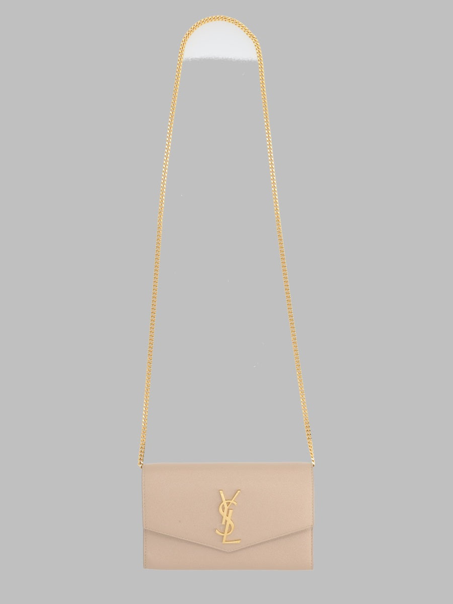 Clutch Uptown Powder Leather Bags