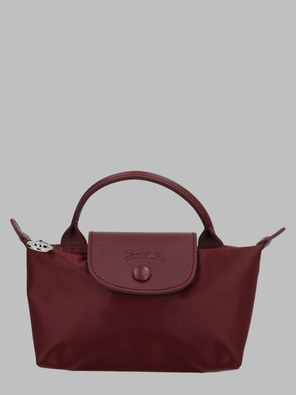 Clutch Le Pliage Original Bordeaux Polyamide Handbags