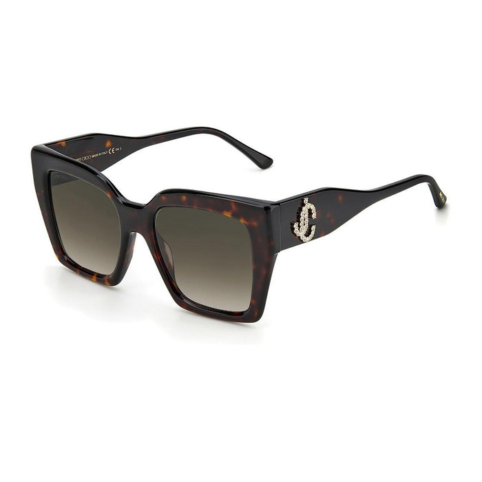 Eleni-g-s Marrone Celluloid Occhiali Sole