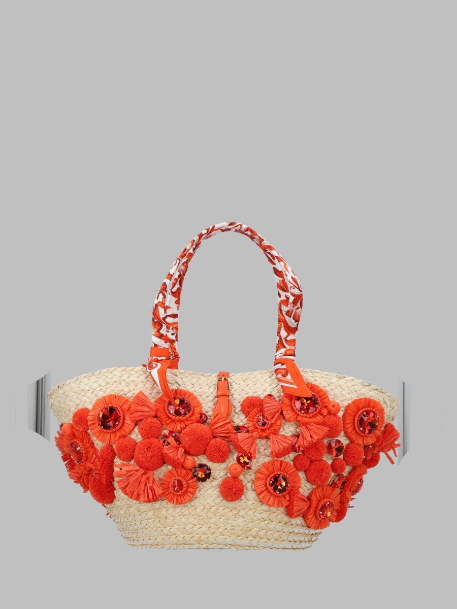 Shoulder Bag Capri Multicolour Viscose
