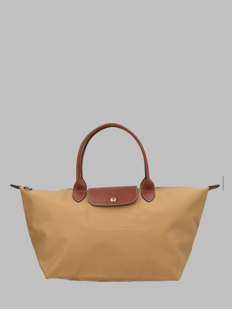 Handbag Le Pliage One Beige Polyamide Handbags