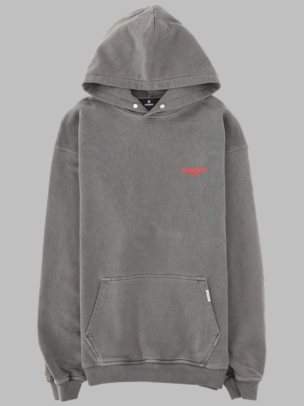 Track Sweatshirt Grey Cotton Sweatshirts