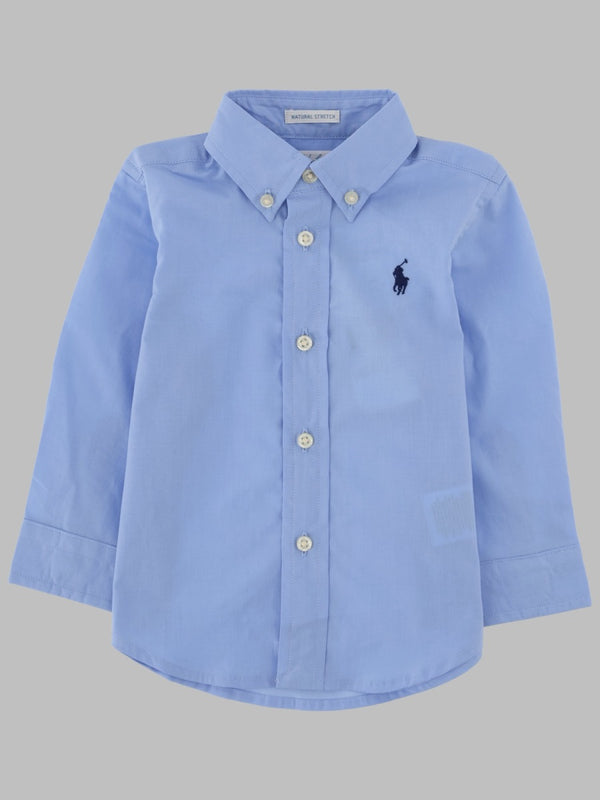 Cotton Sport Shirt Blue