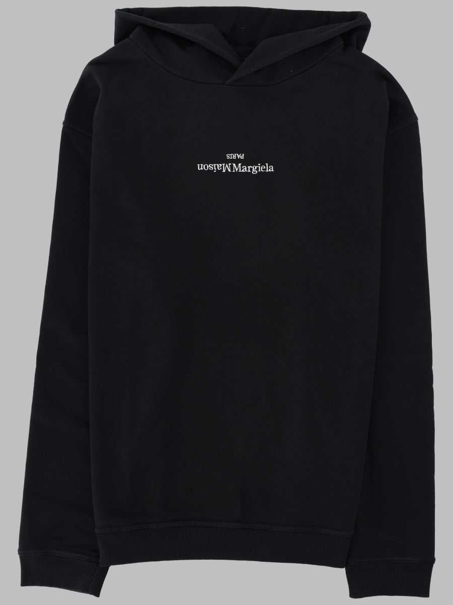 Sweatshirt With Logo, Black Cotton Sweatshirts