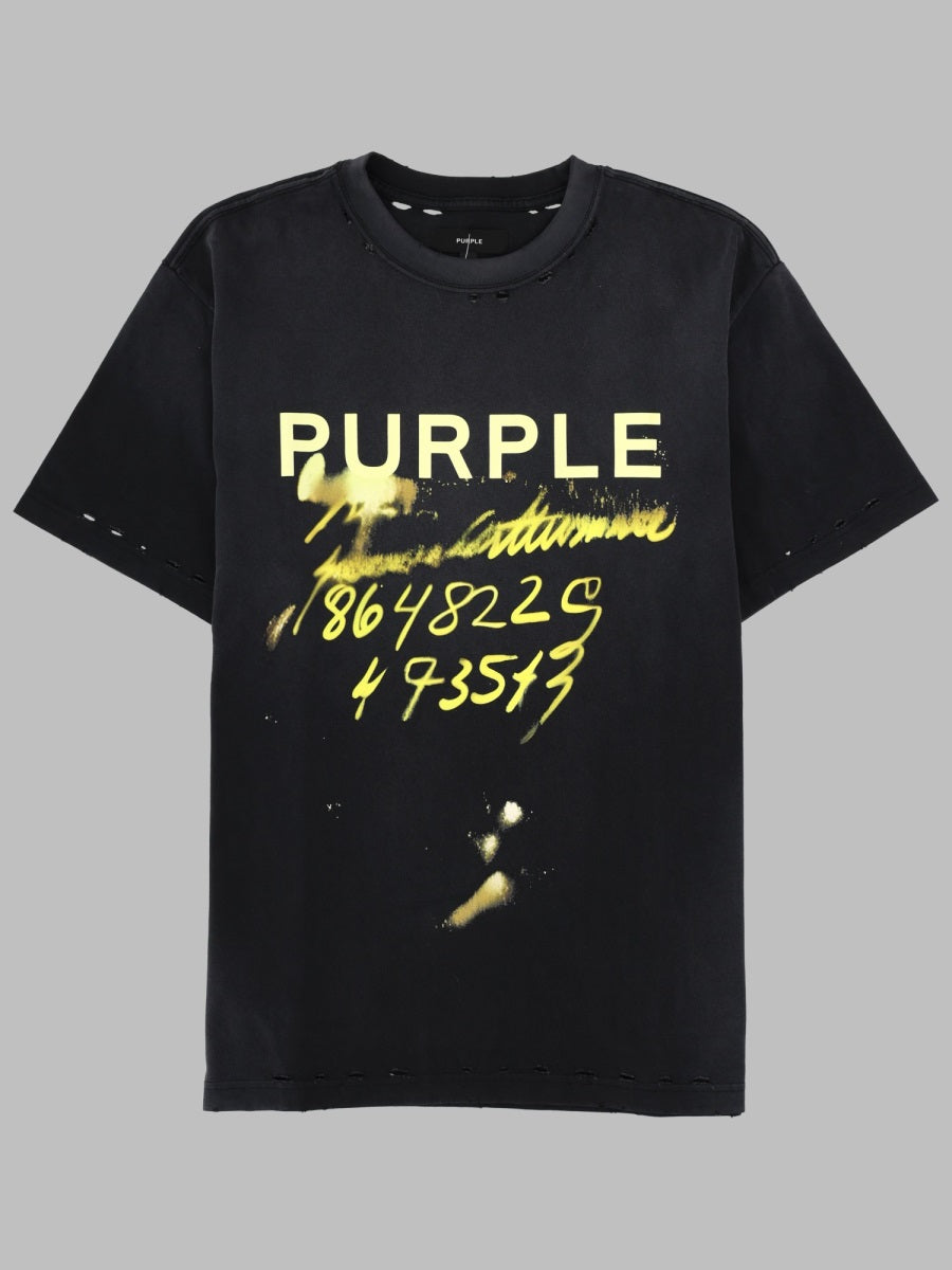 T-Shirt Sequence Charcoal Cotton T-shirts