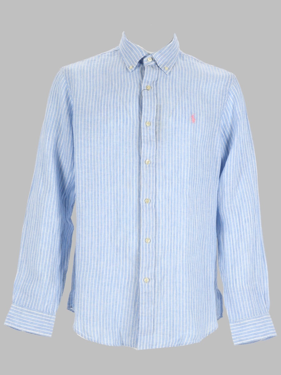 Shirt Linen Baby Blue