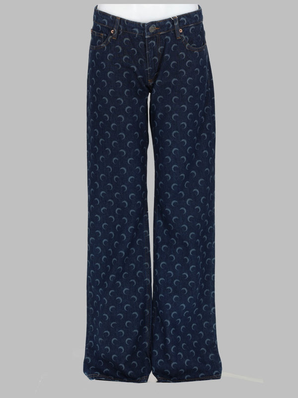 Jeans Moon Blue Cotton