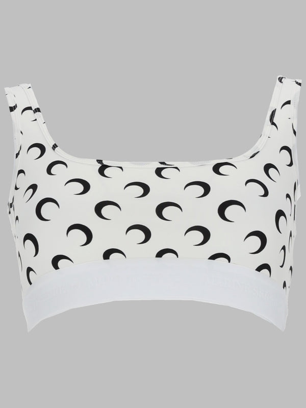 Bra Top Moon White Polyamide Tops