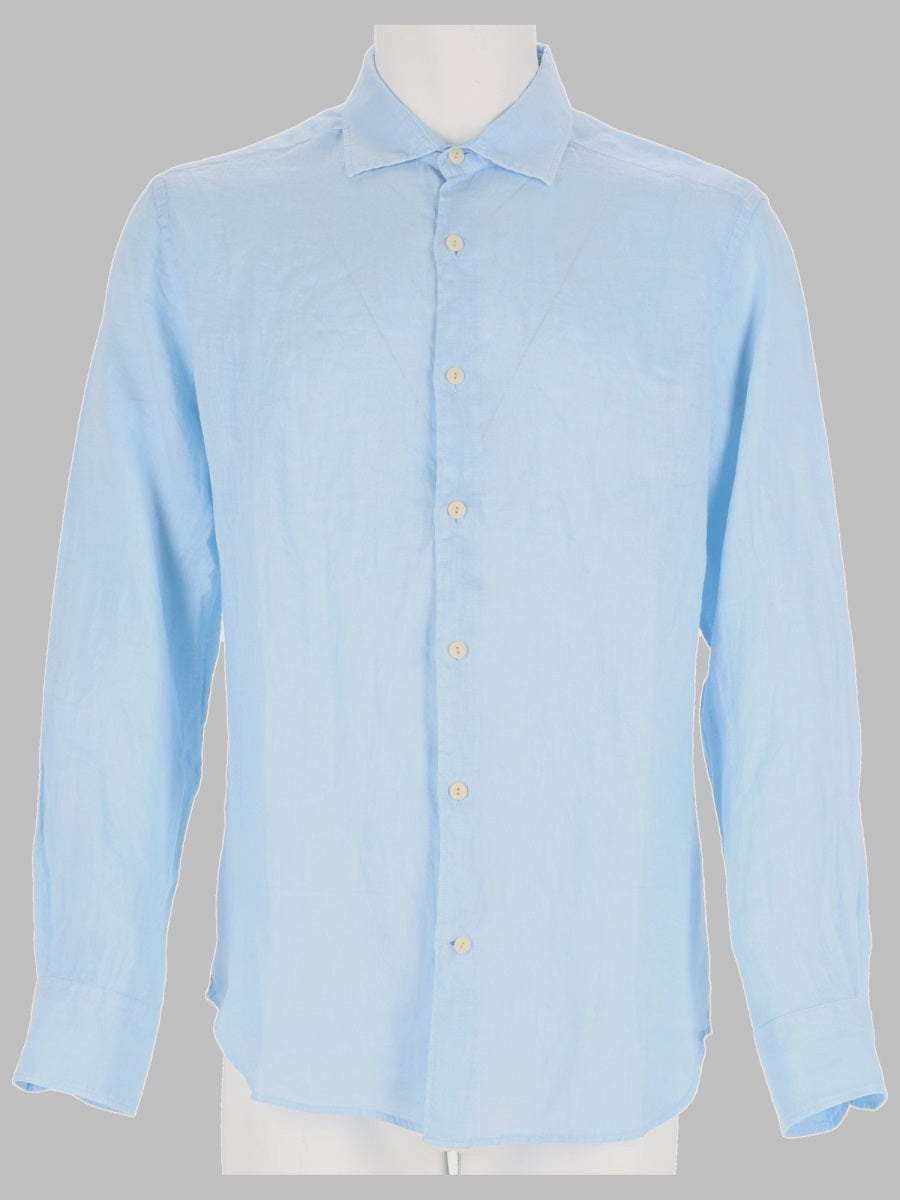 Shirt Pamplona Linen Baby Blue