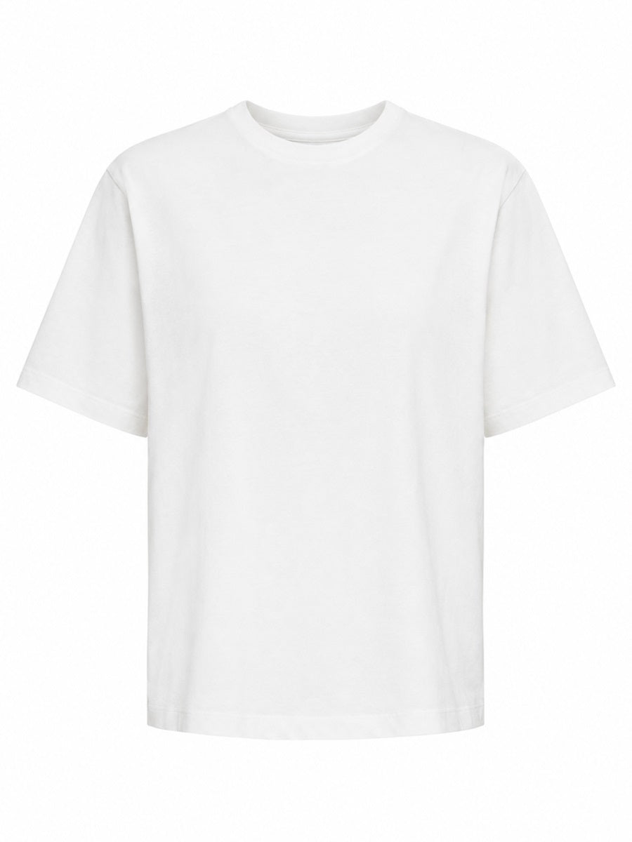 T-Shirt Mae White Cotton T-shirts