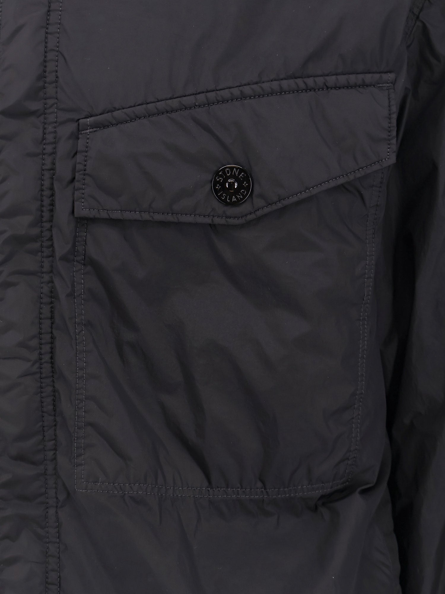 Stone Island Jackets Black
