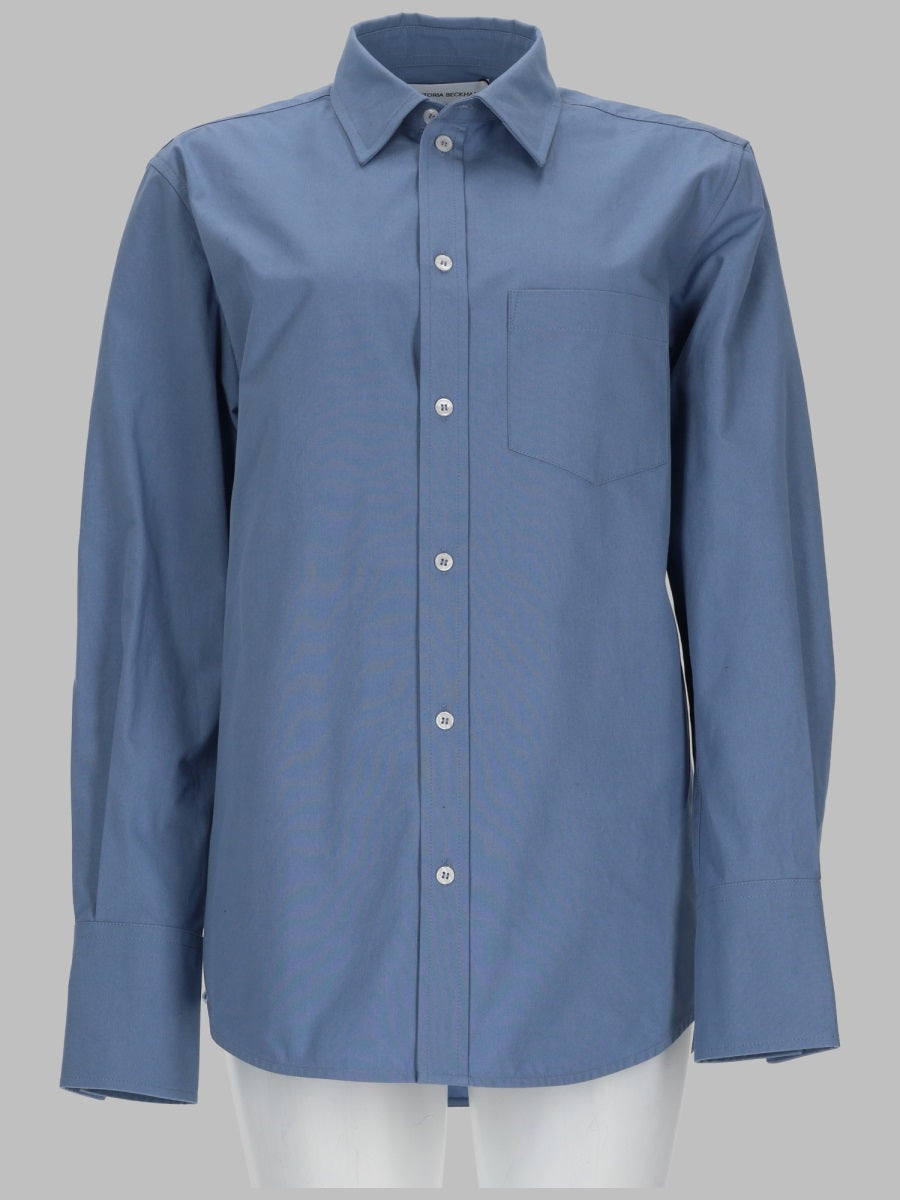 Shirt Perry Baby Blue Cotton