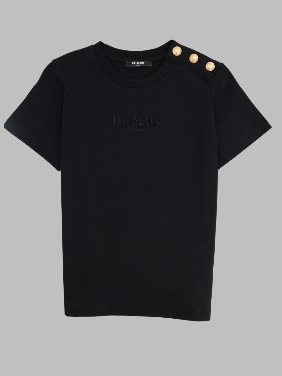 T-Shirt Black Cotton T-shirts