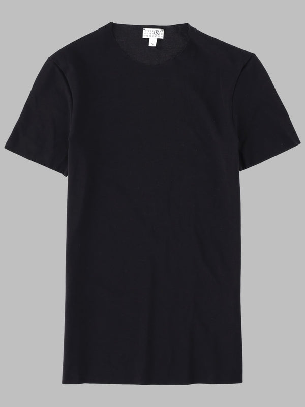T-Shirt Cotton Black Elastane Underwear