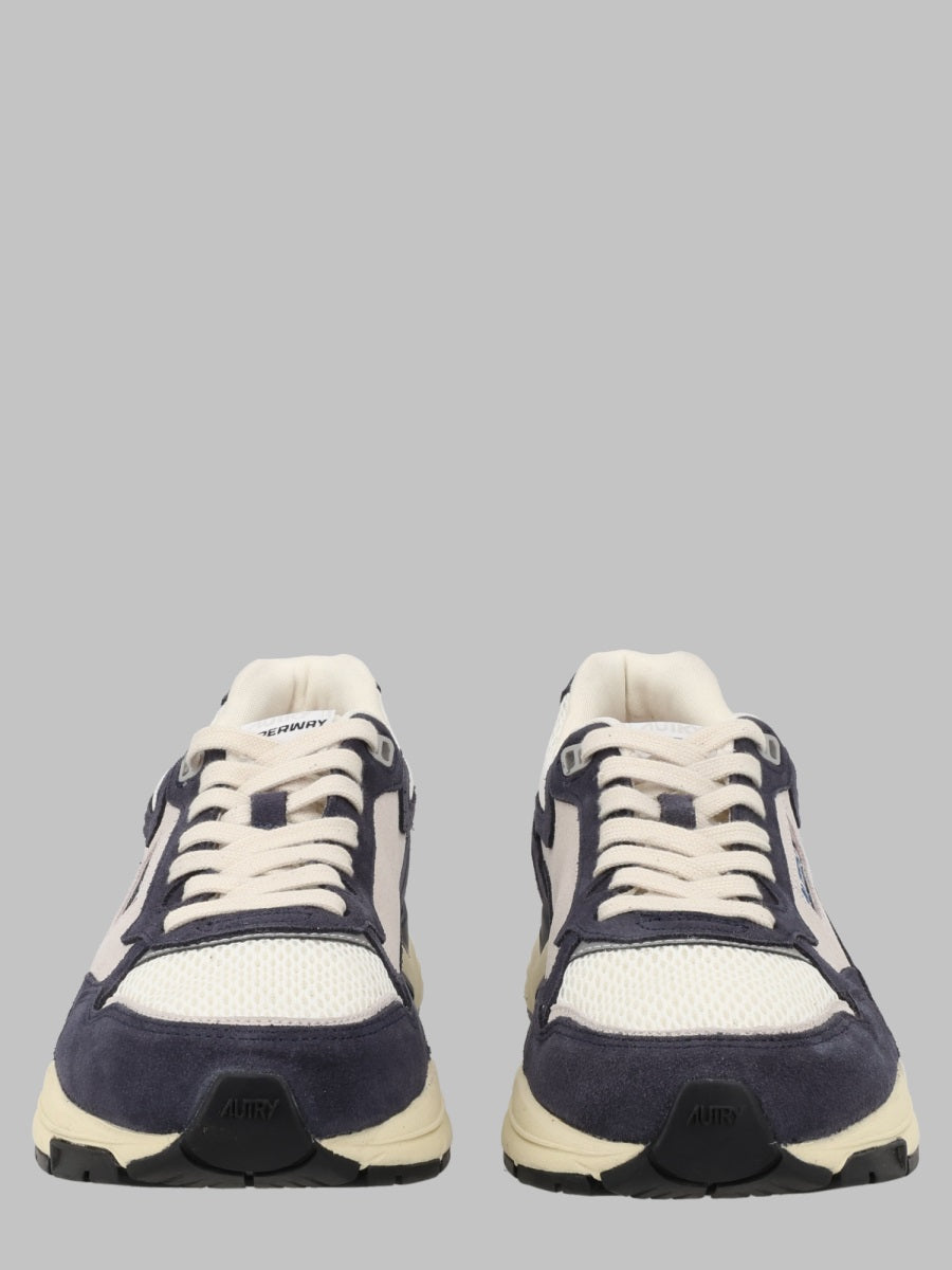 Sneakers Hyperway Low Multicolour Suede Cow Leather Trainers