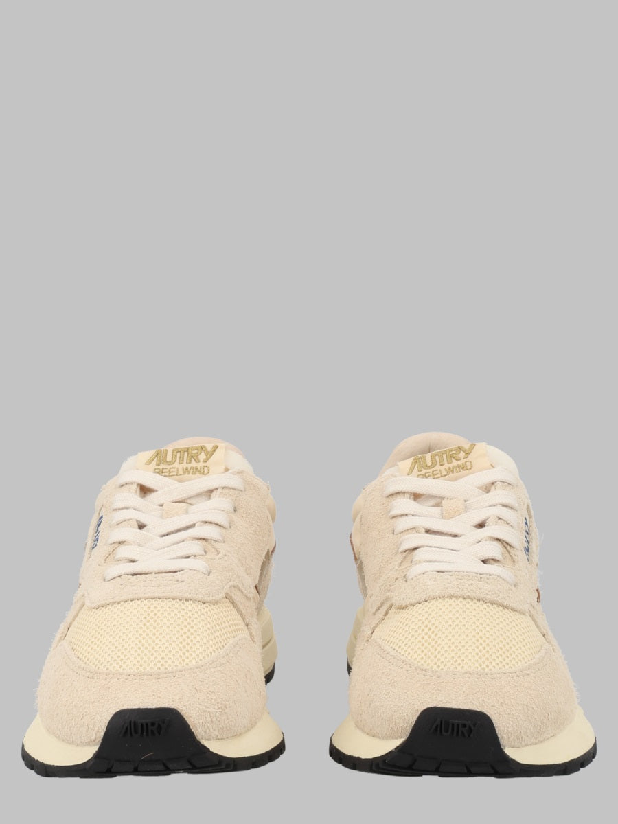 Sneakers Reelwind Low Beige Nylon Trainers