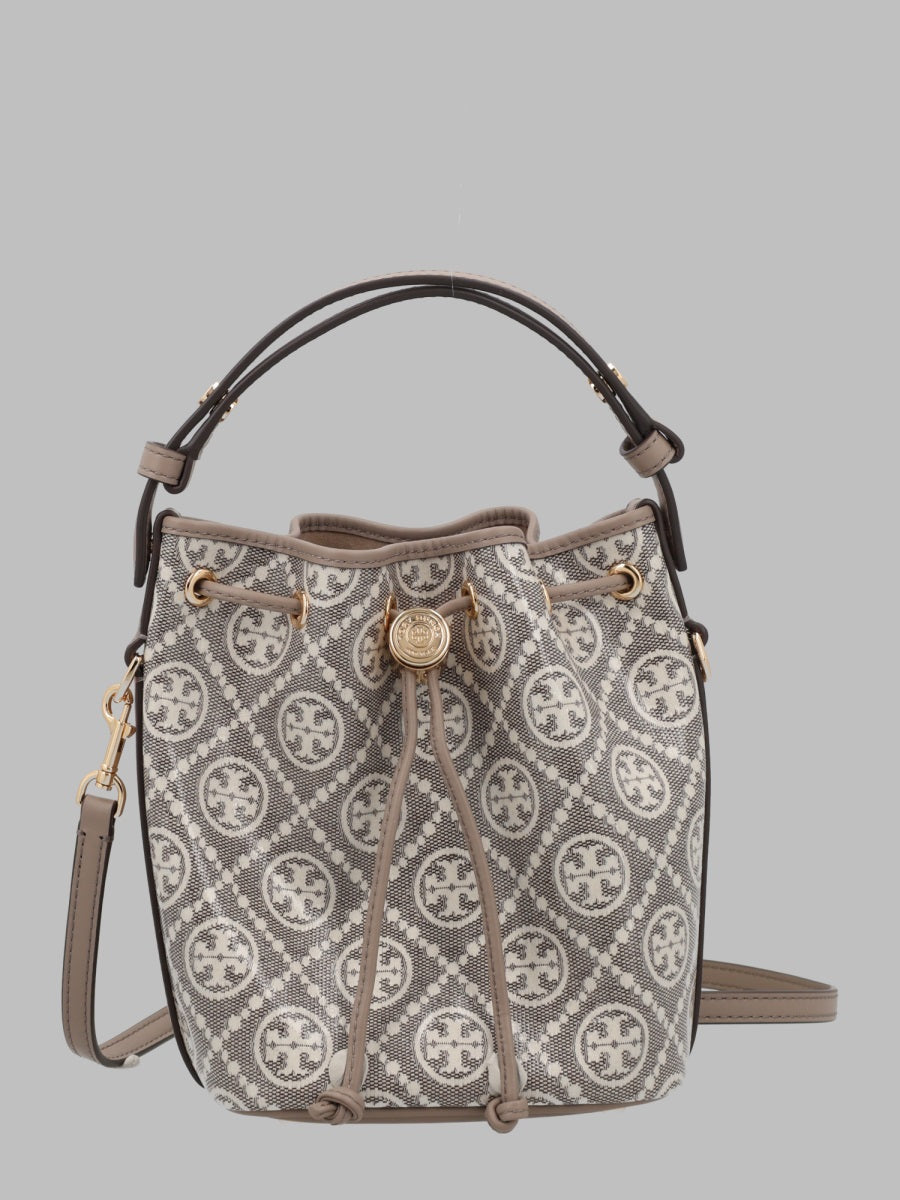 Mini Bucket Bag T Monogram Dove Shoulder