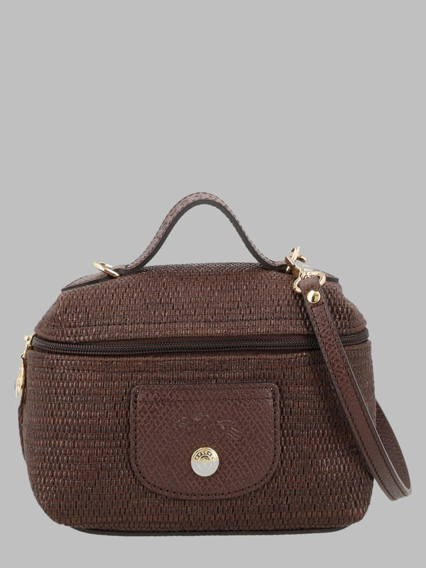 Shoulder Bag Le Pliage Xs Brown Cotton Polyamide
