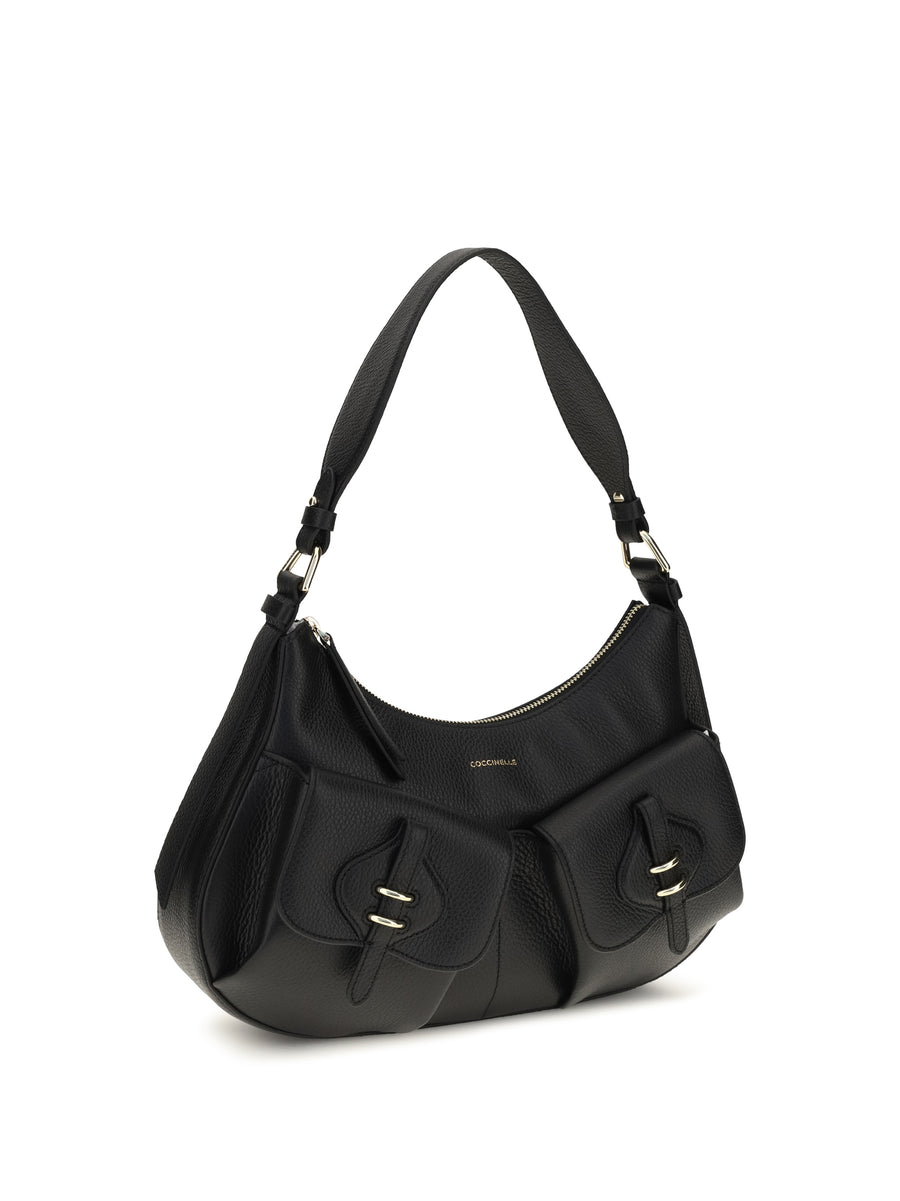 Shoulder Bag Boheme Black Leather Calf