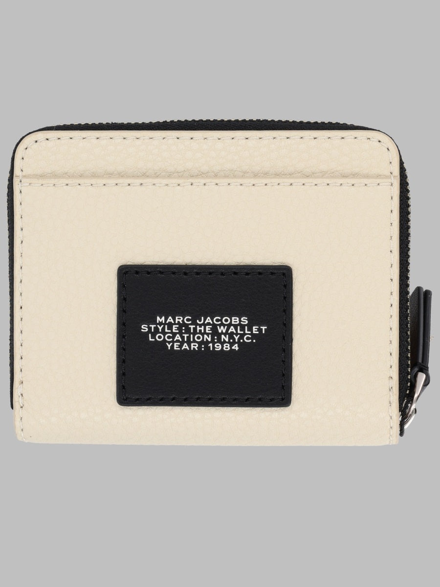 Mini Wallet Camp Patchwork Ivory Leather & Purses