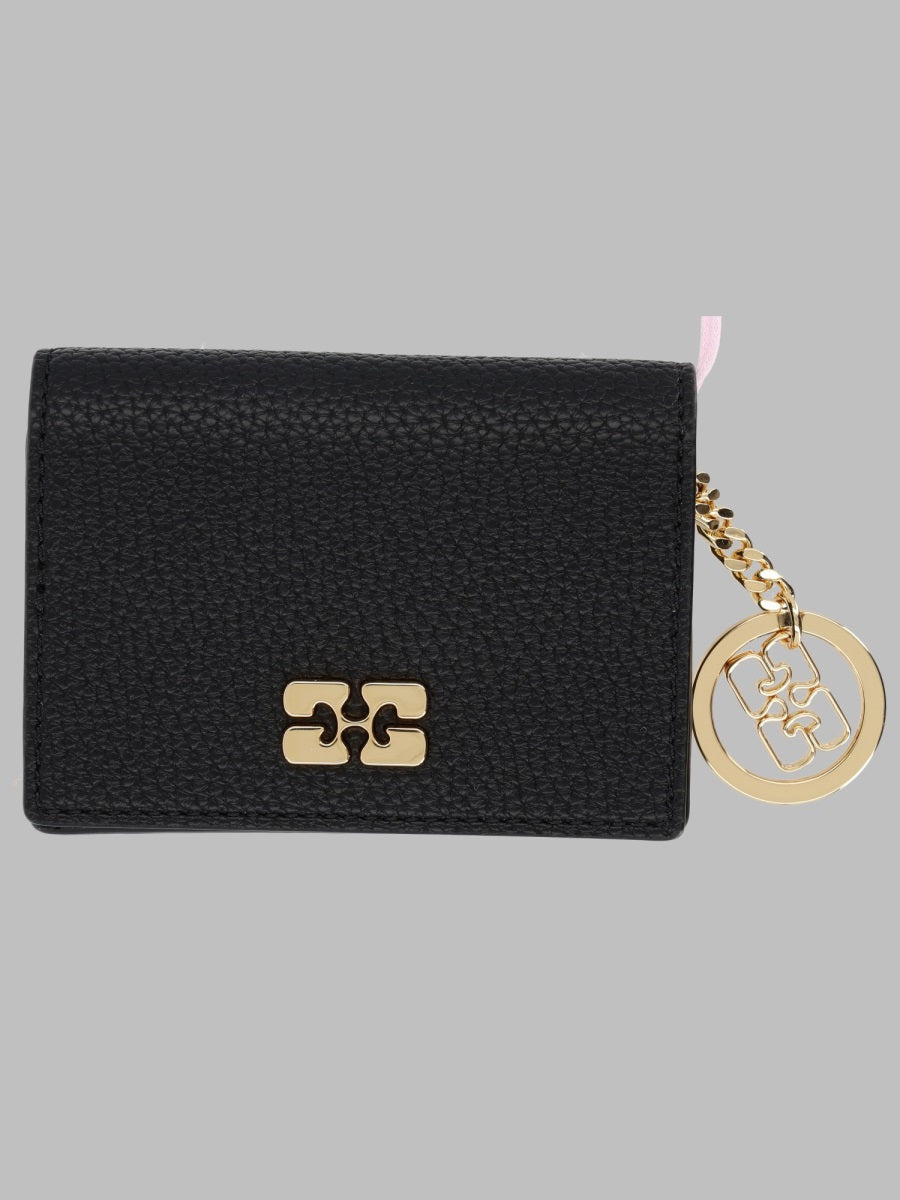 Card Holder Bou Black Recycled Polyester Wallets & Purses