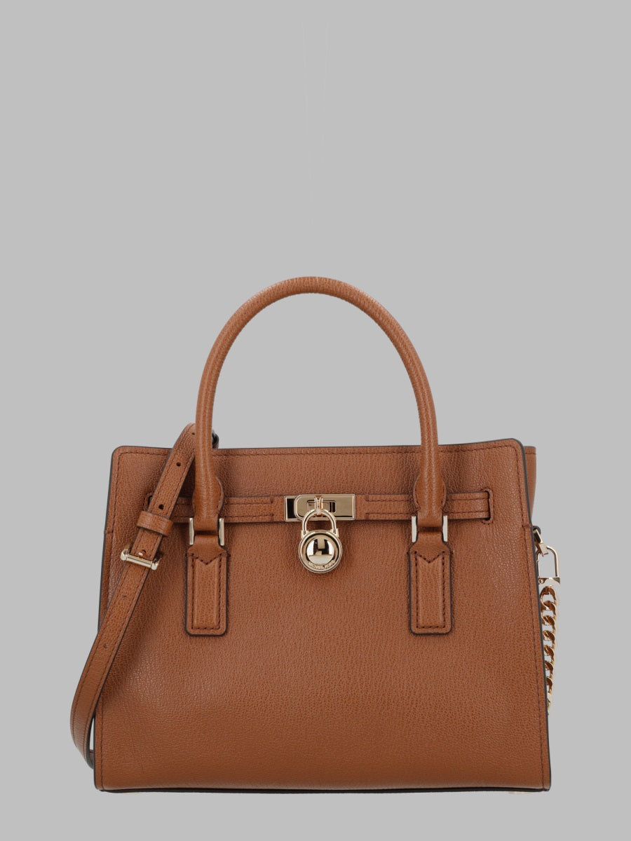 Handbag Hamilton Buff Leather Handbags