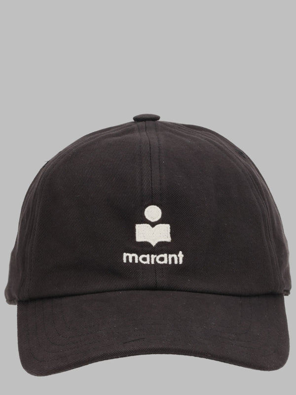 Baseball Cap Tomas Black Cotton Hat