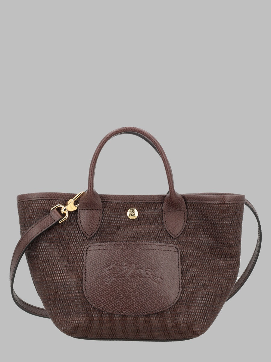 Handbag Le Panier Pliage Brown Cotton Handbags