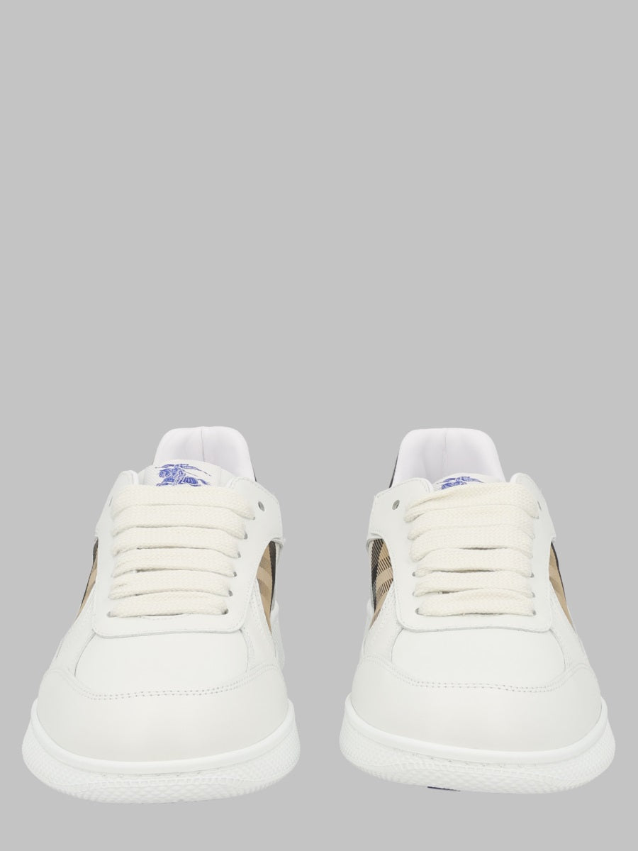 Sneakers Terrace White Calf Leather Trainers