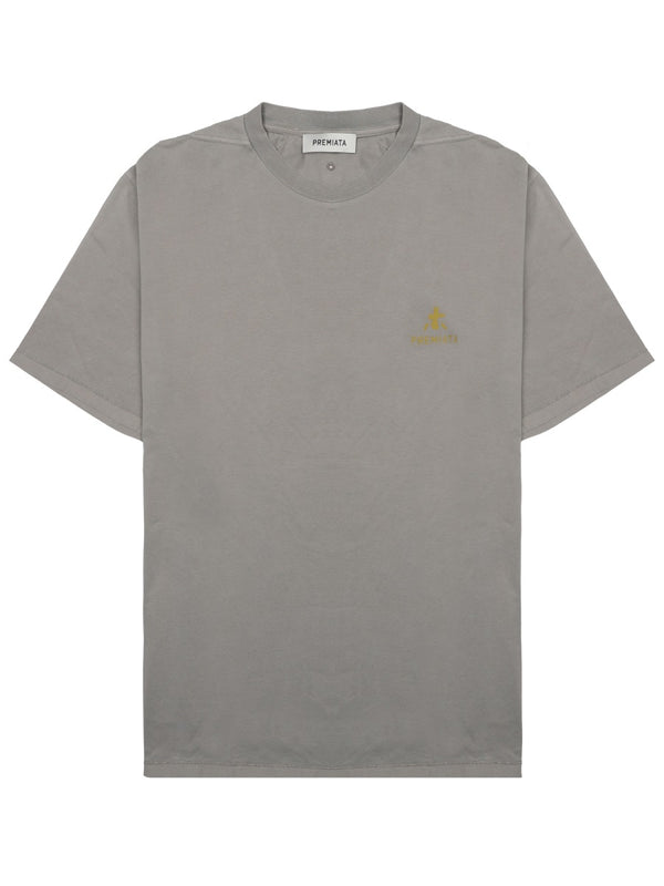 T-Shirt With Logo Dove Cotton T-shirts