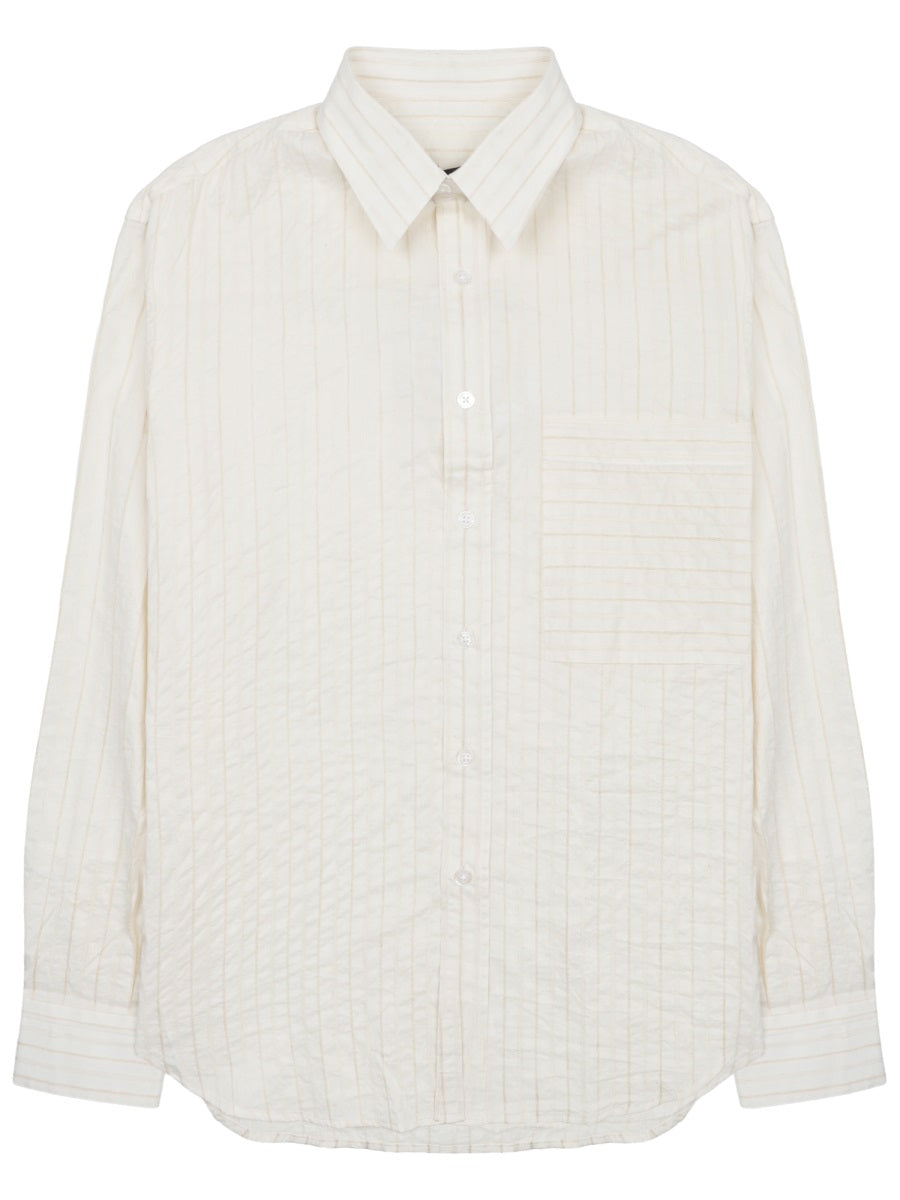 Shirt Andrea Clivia Beige Cotton