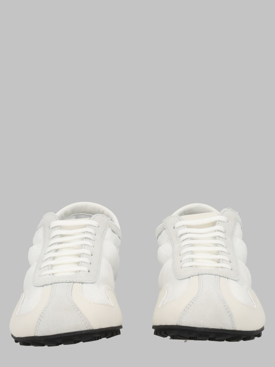 Sneakers Racing Low White Polyester Trainers