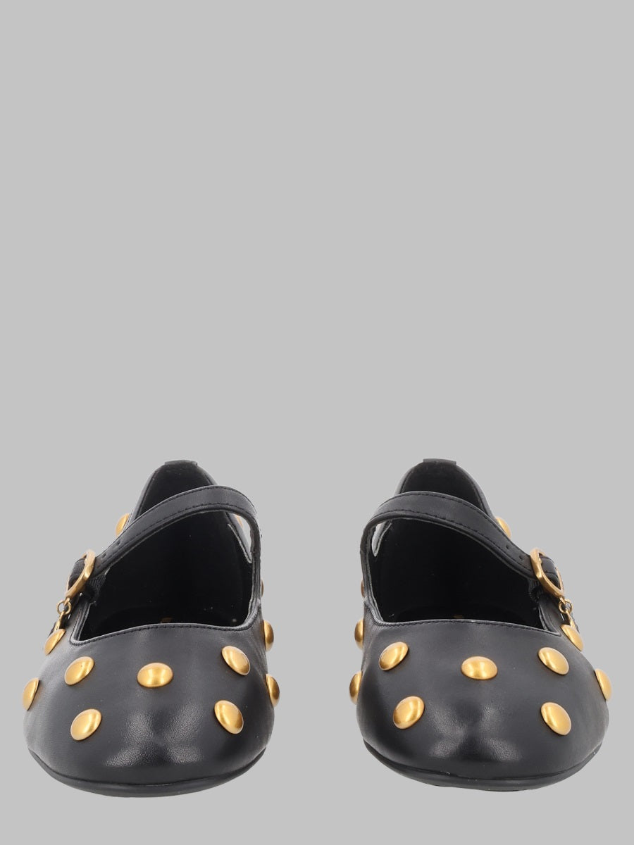 Ballerina Flats Nellie Flex Black Cow Leather