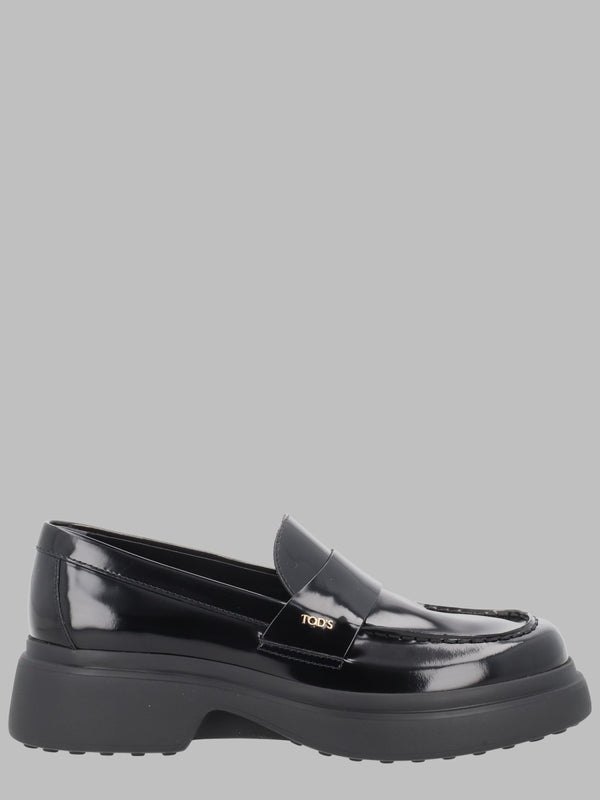 Moccasins Brushed Calfskin Black Loafers
