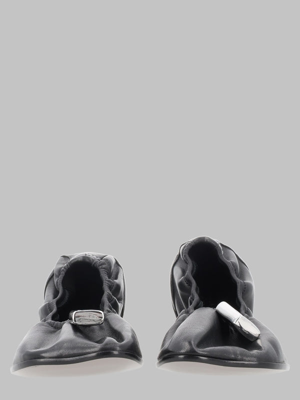 Ballet Flats Numeric Anatomic Black Leather
