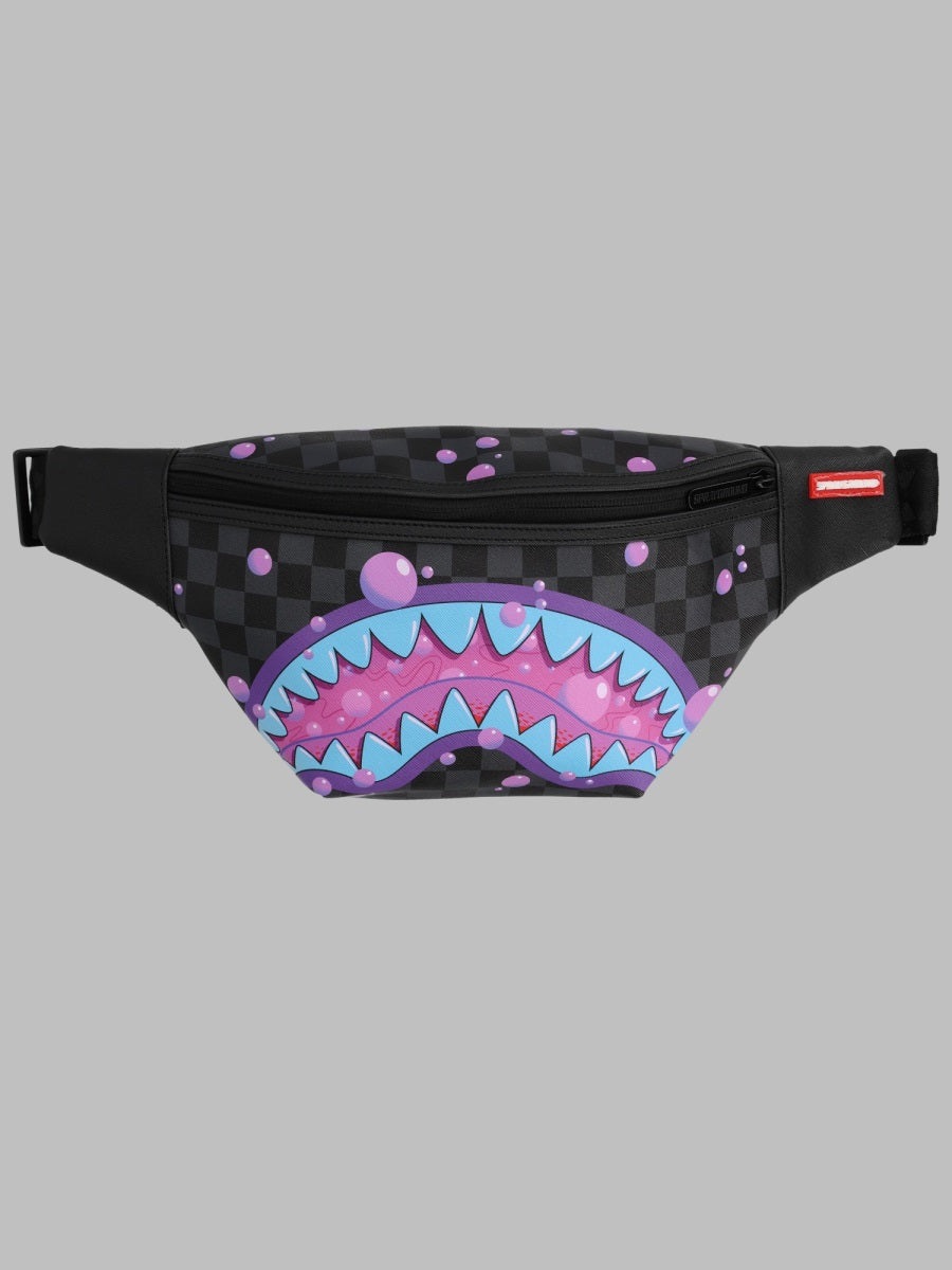 Crossbody Bag Purple Slime Takeover Multicolour Polyvinyl Chloride Clutch