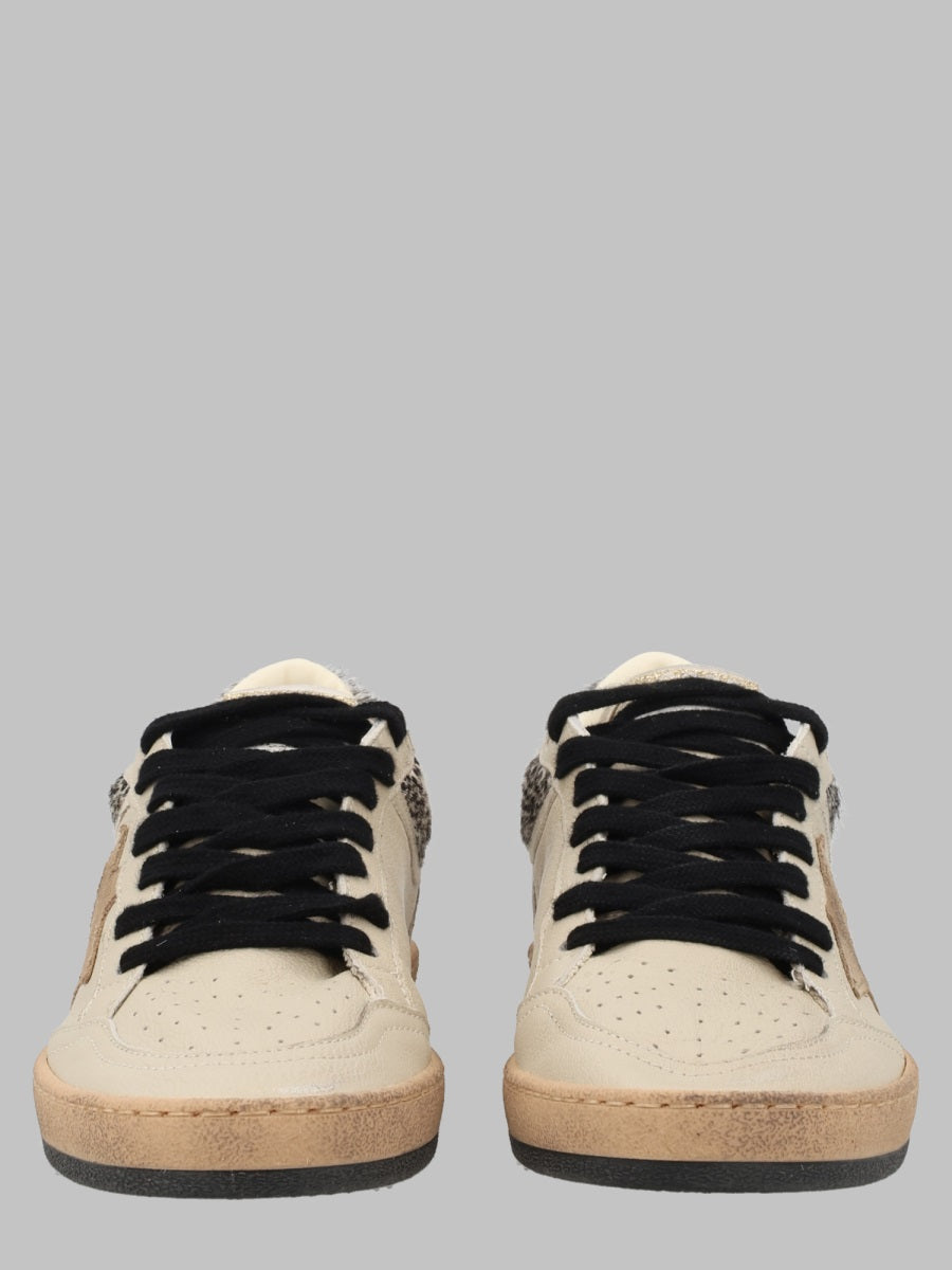 Sneakers Ball Star Beige Leather Goat Trainers